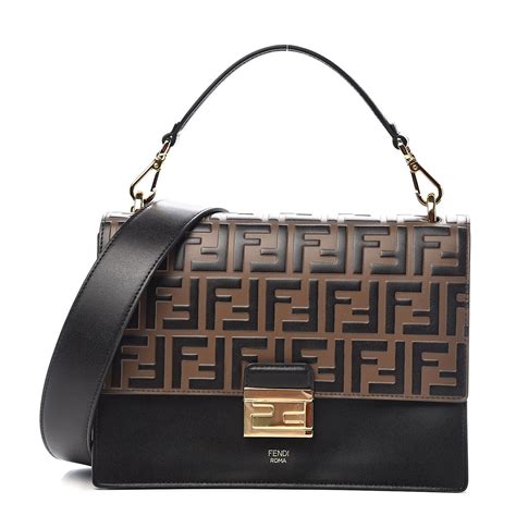 fendi large kan u shoulder bag|Fendi shoulder bag zucca.